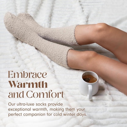 Unboxme Gifts Warm & Cozy Ultra-Luxe Cloud Sock, Gift for Women & Men