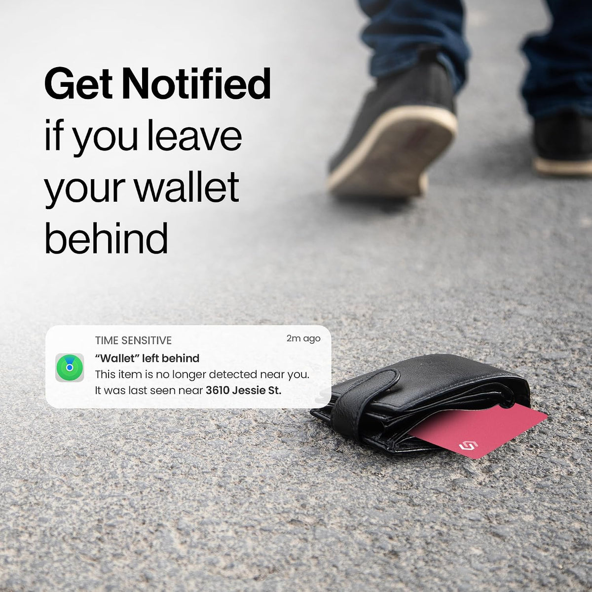 SPOTMINDERS Apple MFi Certified Wallet Tracker PRO Works with Apple Find My IP68 Rechargeable Tracking Card for Wallet Luggage Passport 0.07in Slim Credit Card Design Item Finder