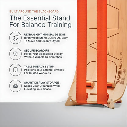GIBBON SlackBoard, Balance Board Kids & Adults, Slackline Balance Trainer