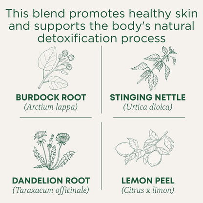 Traditional Medicinals Organic, Roasted, Dandelion Root Tea - Supports Normal Detox + Digestion - Kosher, Non-GMO, Caffeine-Free, Compostable - 16 Tea Bags, (Pack of 2)