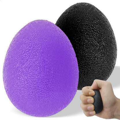 Stress Balls for Adults, Hand Exersicers for Strength, Squeeze Balls for Hand Therapy, Hand Exersice Balls for Hand, Finger and Wrist Training with Carrying Bag