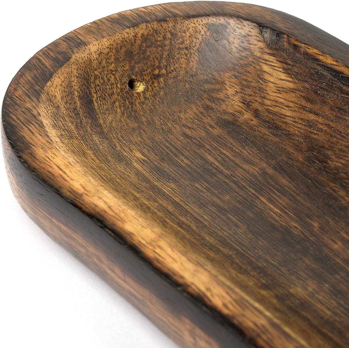 Bless-International Traditional-Handmade-Tray-Burner Wooden-Trat-Incense-Stick-Holder Ash-Catcher-Stand for-Aromatherapy-Meditation-Yoga 11x4x1.22 Inches (Wooden Tray)