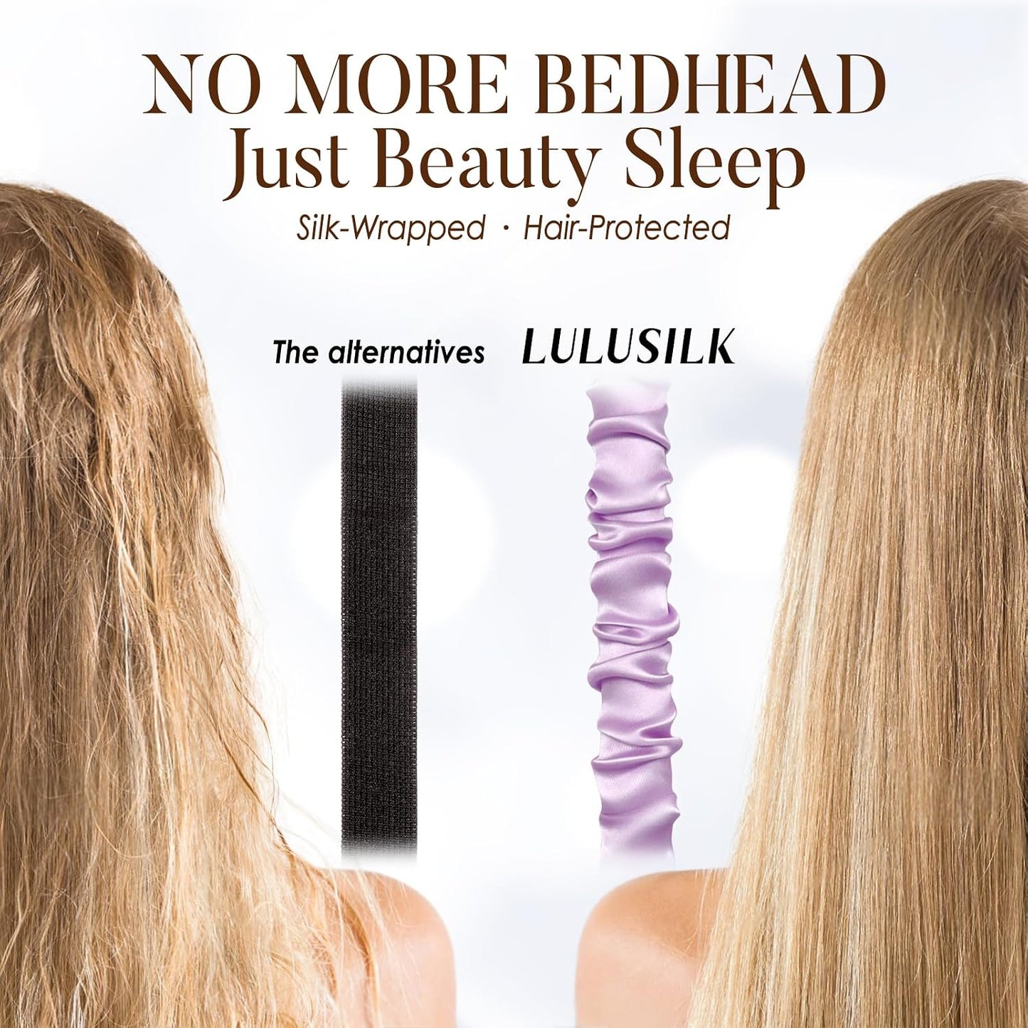 LULUSILK Mulberry Silk Sleep Eye Mask & Blindfold with Elastic Strap/Headband, Soft Eye Cover Eyeshade for Night Sleeping, Travel, Nap(Pink)
