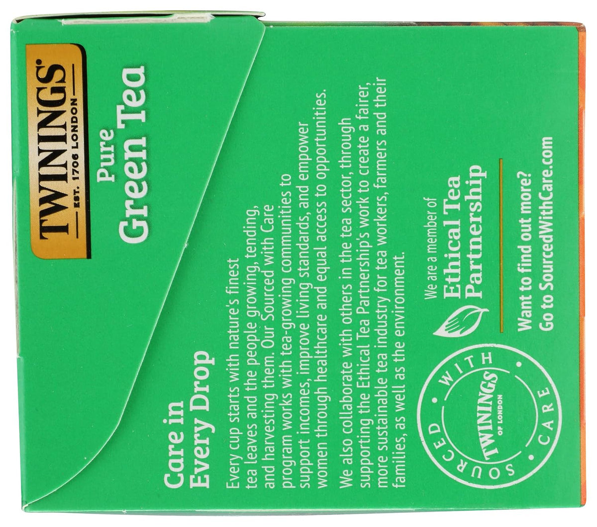 Twinings Green Tea, 1.48 Ounce Box 20 individual tea bags
