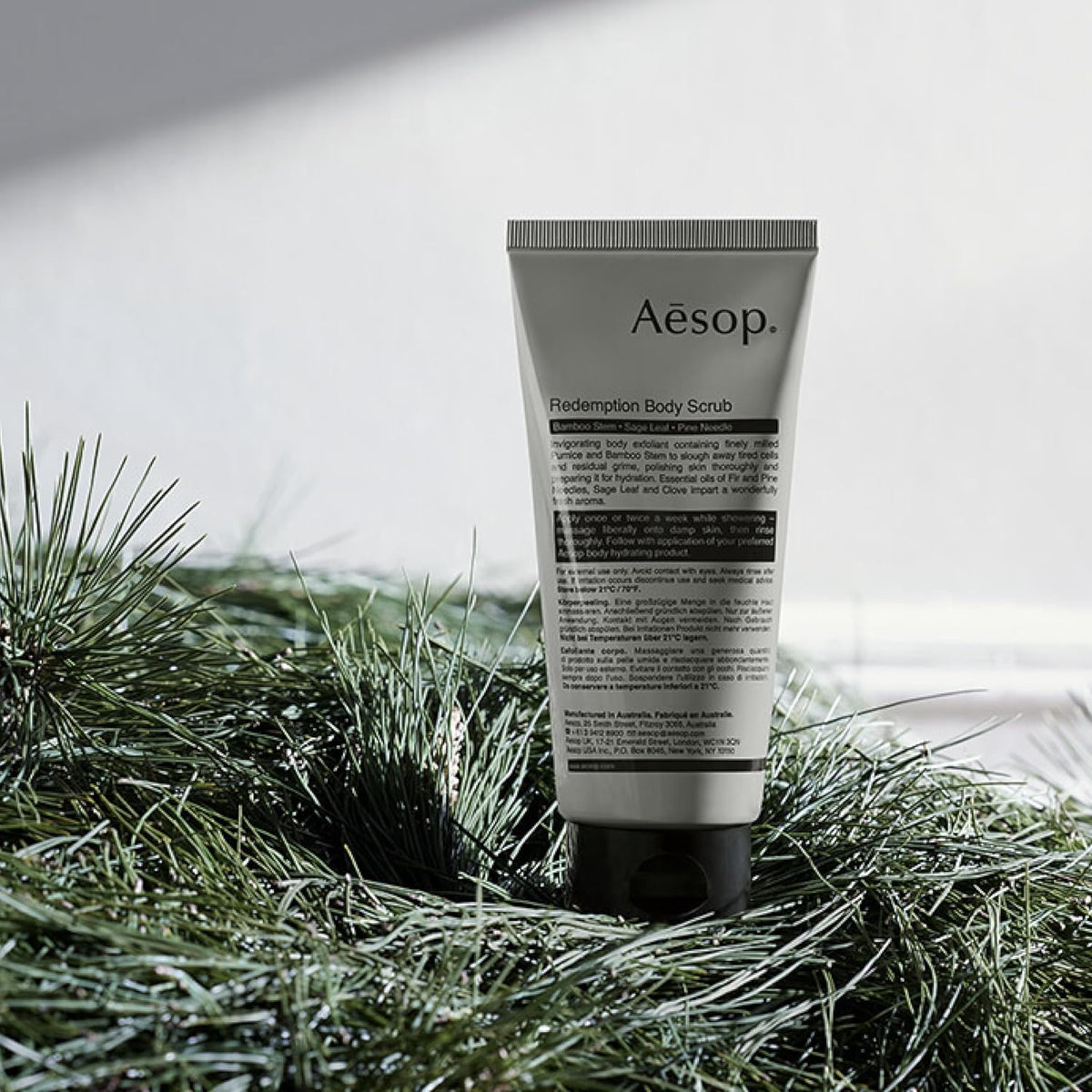 Aesop Geranium Leaf Body Scrub, Exfoliating Body Polish, Smooth Skin, 6.2oz