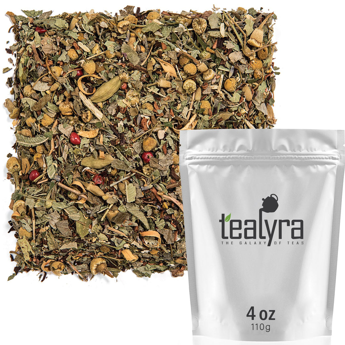 Tealyra | Tranquil Dream Loose Leaf Herbal Tea, 110g (4 oz)