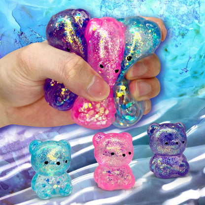 ZTATU Gummy Bear Squishy Stress Balls for Adults Collectible Figurines