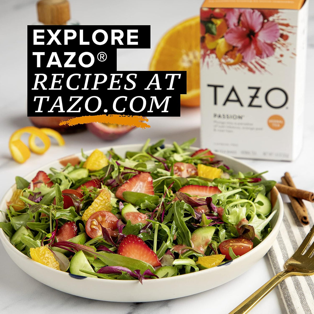 TAZO Passion Herbal Tea Bags, 120 Total Tea Bags (20ct - Pack of 6)