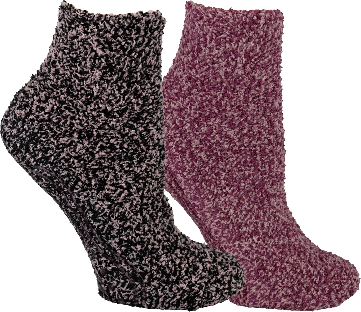 Dr. Scholl's Womens Low Cut Soothing Spa - Lavender & Vitamin E Infused 2 3 Pair Packs Bottom Grippers Sock, Blue, Pink/Blue, 4-10 US