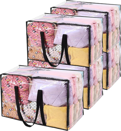 Vieshful Clear Storage Bags for Clothes Blanket Comforter & Bedding