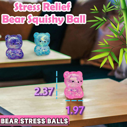 ZTATU Gummy Bear Squishy Stress Balls for Adults Collectible Figurines