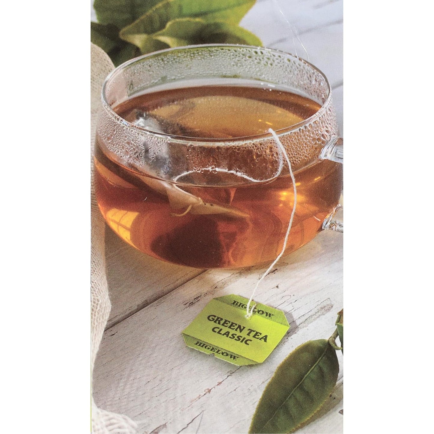 Bigelow Tea Green Tea with Mint, Caffeinated Tea with Green Tea and Peppermint, 20 Count (Pack of 6), 120 Total Tea Bags