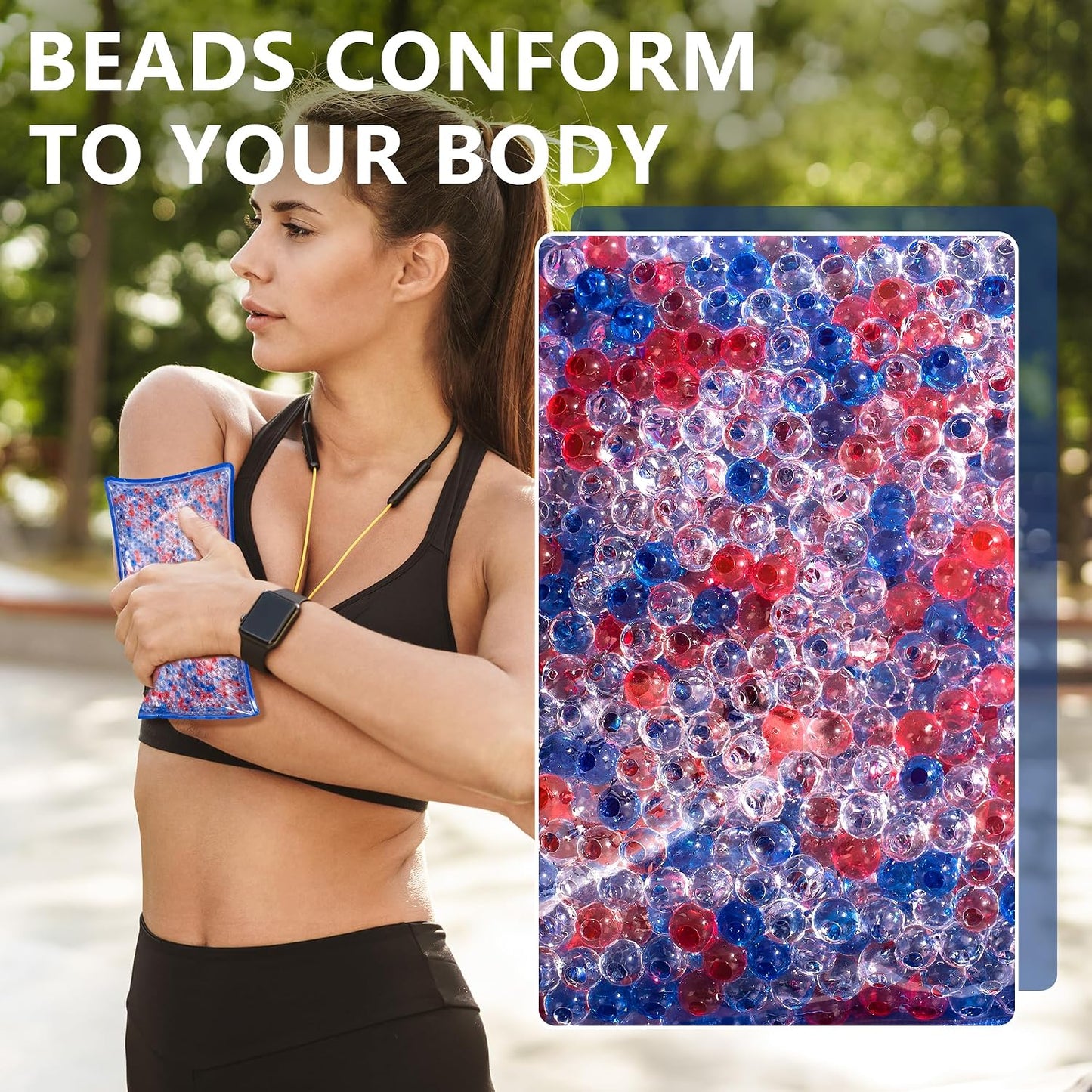 Hot/Cold Reusable Gel Bead Pack