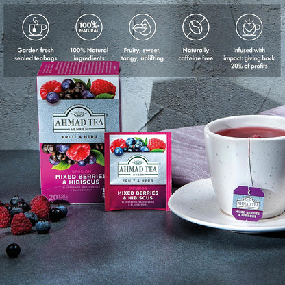 Ahmad Tea, Mixed Berries & Hibiscus