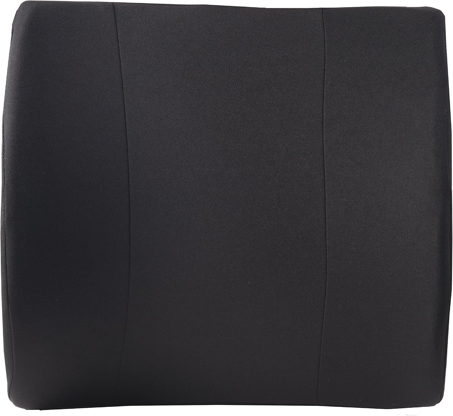 DMI Lumbar Support Pillow for Chair to Assist with Back Support with Removable Washable Cover and Firm Insert to Ease Lower Back Pain while Improving Posture, 14 x 13 x 5, Contoured Foam, Elite, Gray