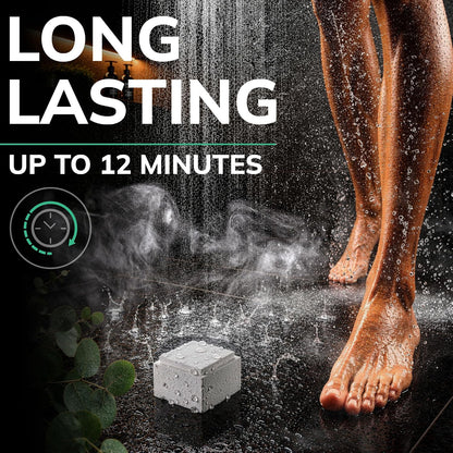 Shower Steamers for Men - 15 Pack Eucalyptus Aromatherapy Shower Steamers, Strong Scent, Long Lasting, Premium Essential Oils, Gifts for Men Relaxation and Sinus Relief