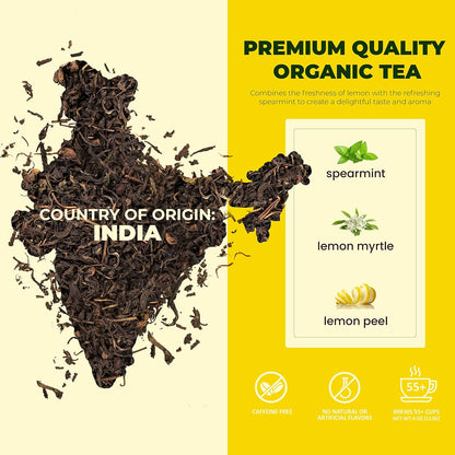 Gardenika Organic Loose Leaf Tea Sampler – 8 Pack, 1 LB – Herbal and Naturally Caffeine-Free Set - Ayurvedic Assortment Blend