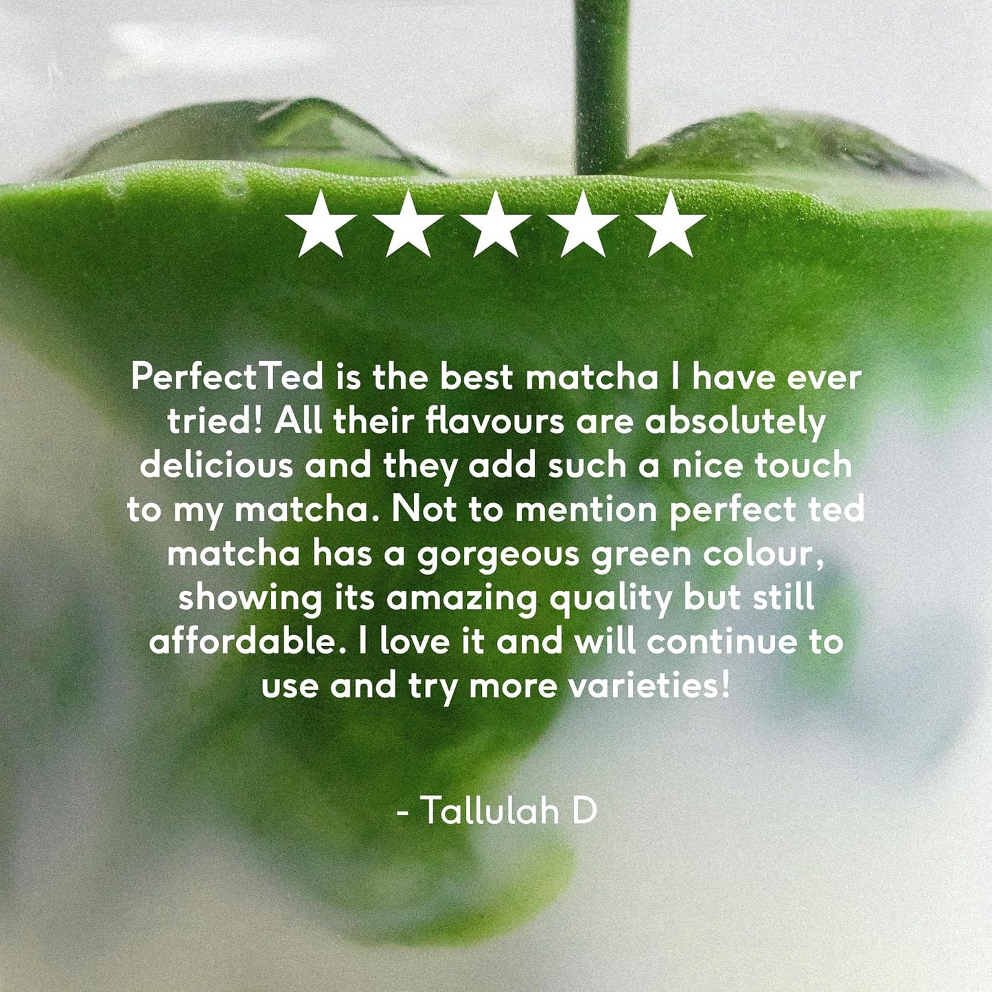 PerfectTed Matcha Powder, Ceremonial Grade Japanese, 30g (30 Servings), Perfect for Lattes & Smoothies | Premium Matcha Fuel | with L-Theanine | Antioxidants | Vegan | Gluten-Free
