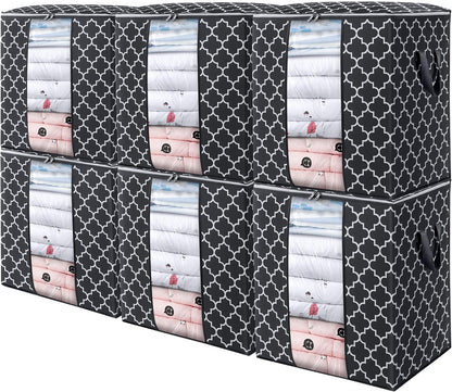 Storage Bags 3 Pack 100L Clothes Organization and Storage Containers