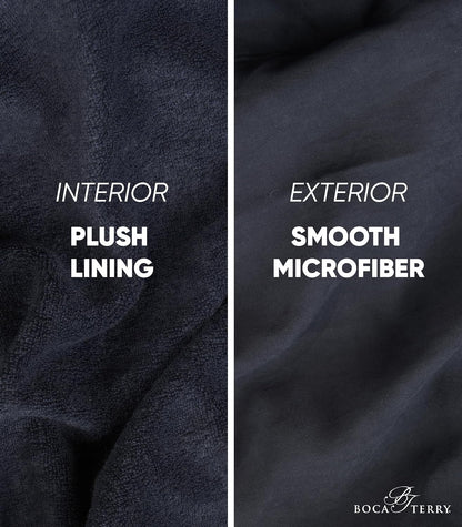 Women's Microfiber Robe by BOCA, Luxury Hotel Bathrobe, Generous Sizing