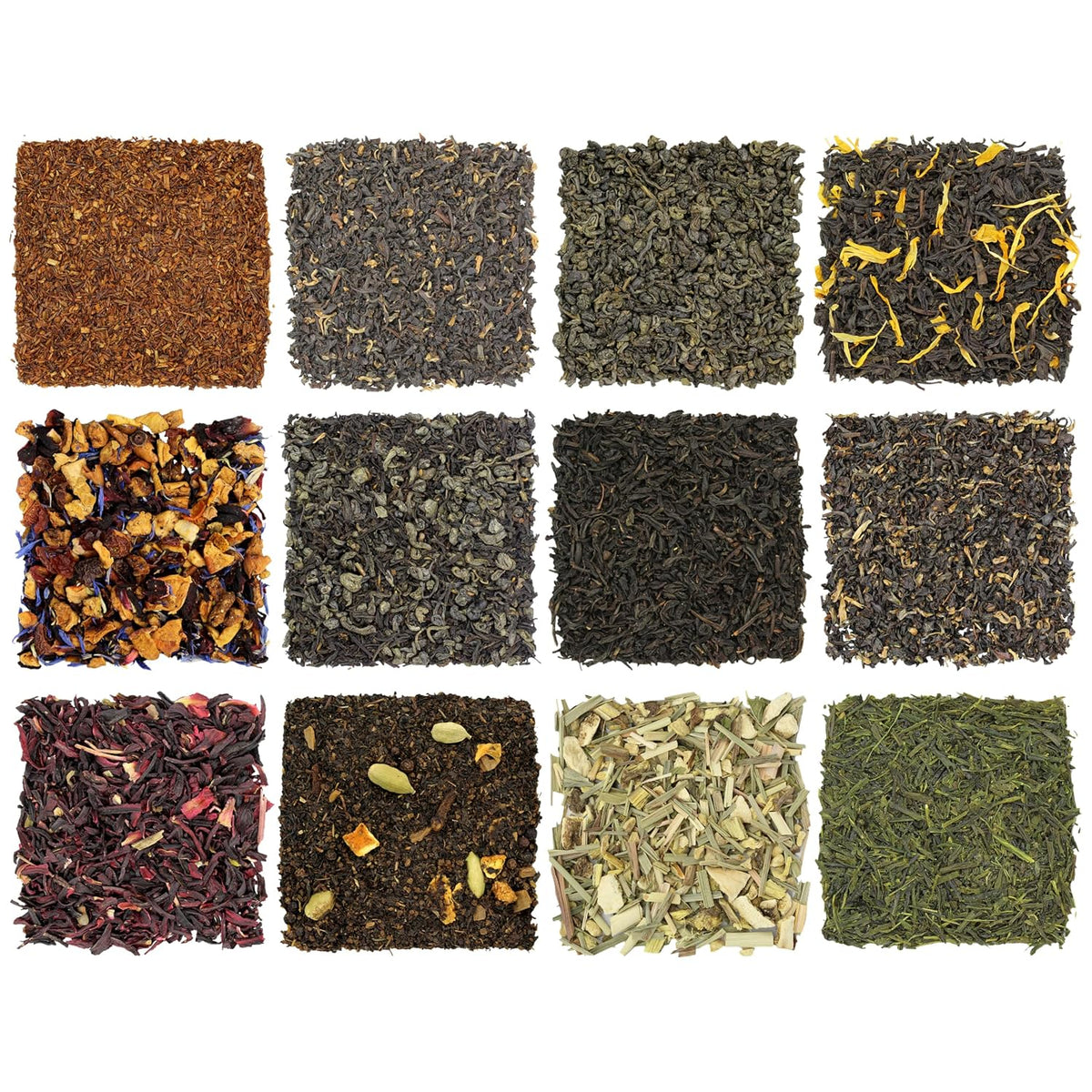 Solstice Loose Leaf Tea Ultimate Sampler Feat. 12 Teas; Approx 180+ Servings