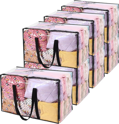 Vieshful Clear Storage Bags for Clothes Blanket Comforter & Bedding