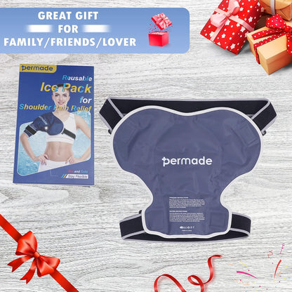 Shoulder Ice Pack Rotator Cuff Cold Therapy, Reusable Ice Pack Wrap Shoulder Cold Pack