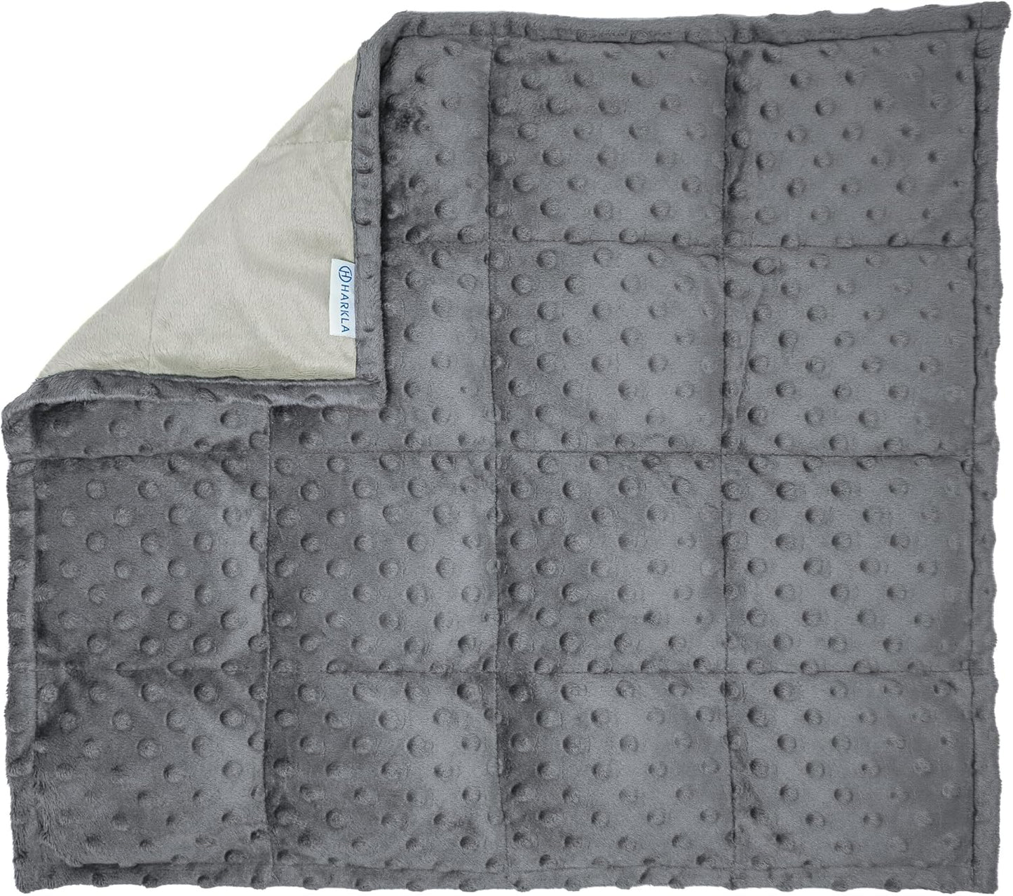 Harkla Weighted Lap Pad for Kids, Deep Blue, 5lb