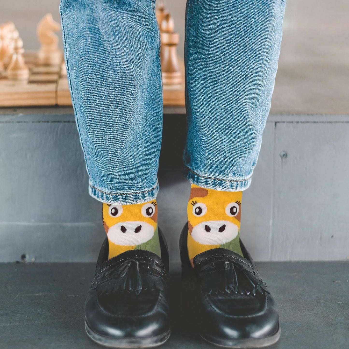 Jeasona Cute Cat Gifts for Women Animal Cat Socks Wife Mom Girlfriend Daughter