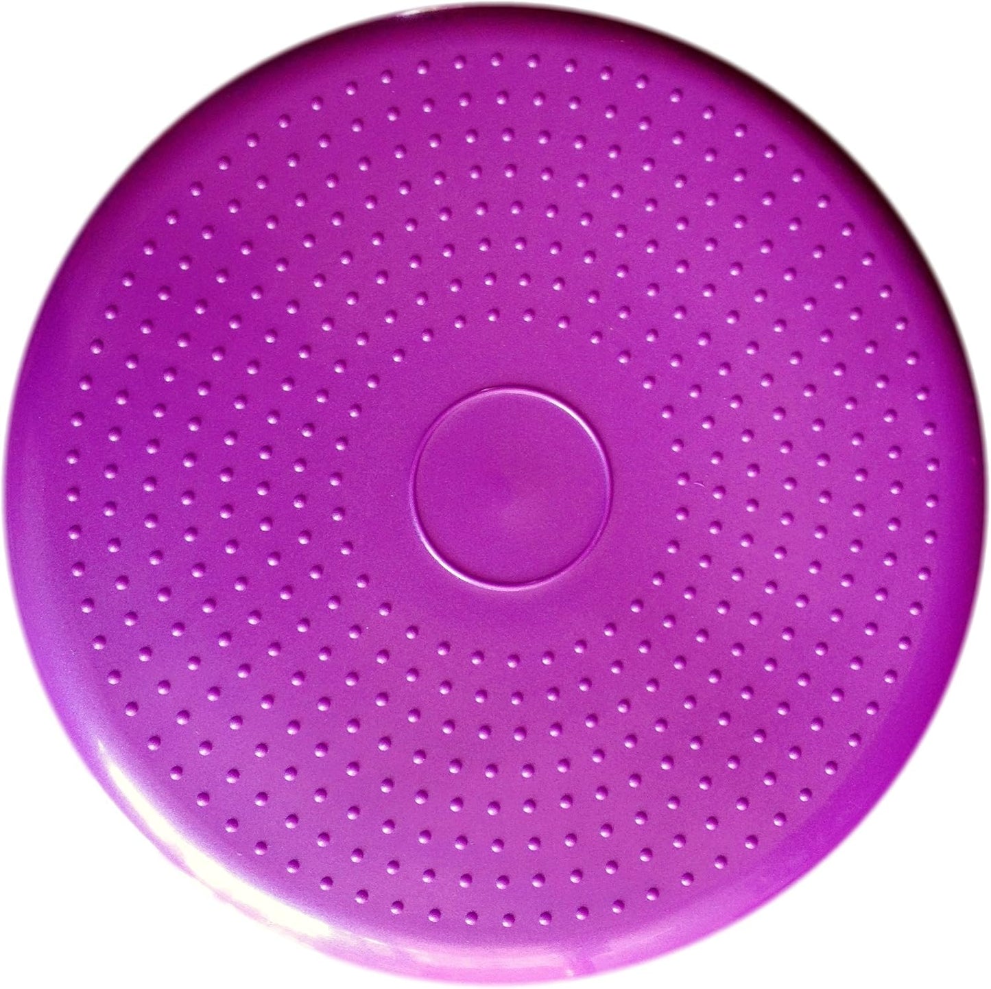 AppleRound Inflated Wobble Cushion with Hand Pump, Air Stability Board (Extra Thick), Core Balance Disc for Adults, Sensory Wiggle Seat for Kids, Flexible Seating for All Age, 13.5in / 34cm Diameter