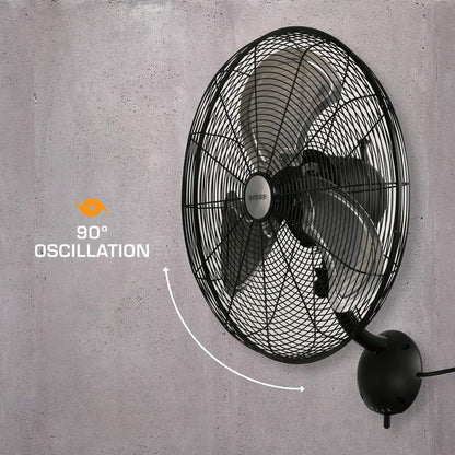 Hurricane Classic 6 Inch Clip Fan, 2 Speed Portable Desk Table Fan with Tilt, White