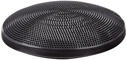 Cando-30-1870 CanDo Inflatable Balance Disc for Balance Training, Proprioception, Strengthening Lower Extremities, Posture, Back Pain, Stress Relief, Restlessness and Anxiety. Black, 14” Diameter