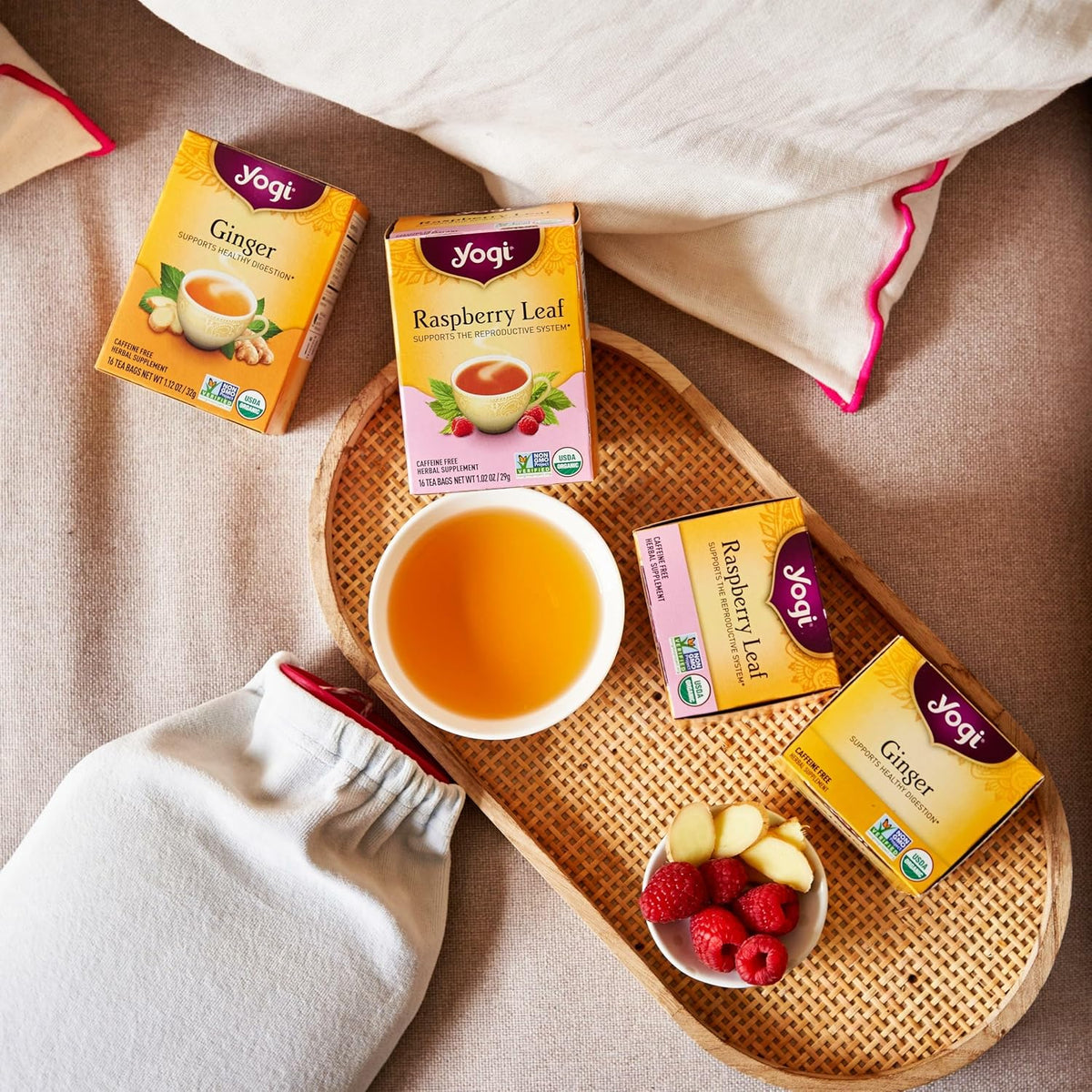 Yogi Women's Wellness Variety Pack, 16 Tea Bags (4 Pack)