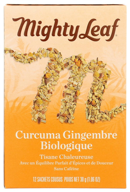 Mighty Leaf Organic Turmeric Ginger Mighty Leaf Tea, 12 CT