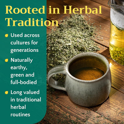 Stinging Nettle Leaf Tea - Wildcrafted Cut & Sifted Dried Leaves, 1oz