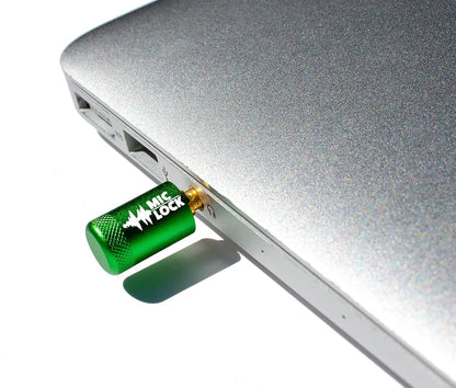 Mic-Lock 3.5mm for Headphone Port - Microphone Audio and Data Security - Privacy Protector for Laptops, Smartphones, Tablets, and Computers (Gray, Single Pack)