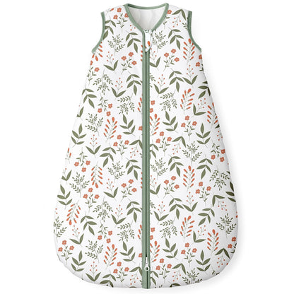 Yoofoss Baby Sleep Sack Baby Wearable Blanket 100% Cotton 2-Way Zipper Toddler Sleeping Sack