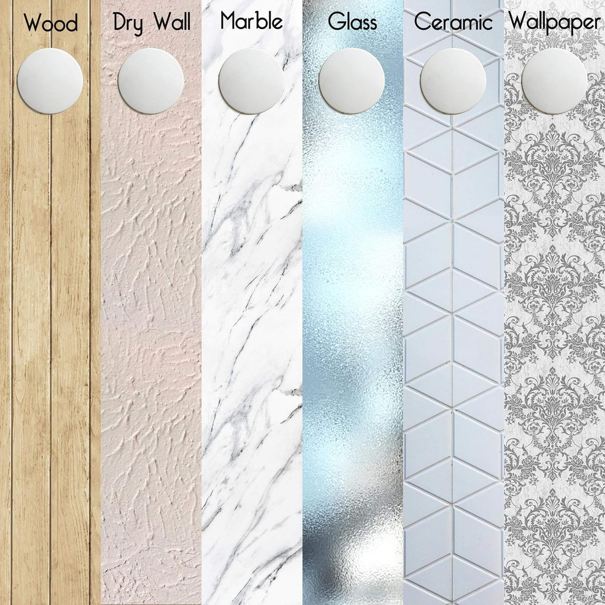 ProStoppr® Door Stoppers - Large 3.15" - Strong Adhesive Backing