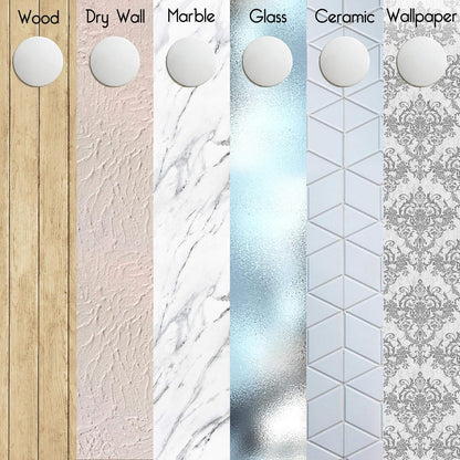 ProStoppr® Door Stoppers - Large 3.15" - Strong Adhesive Backing