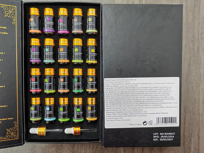 MAYJAM 35x5ML Essential Oil Set for Diffuser Massage Soap Candle Making