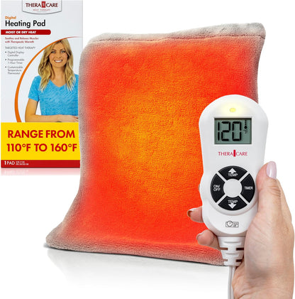 Deluxe Heating Pad Moist/Dry Heat Therapy