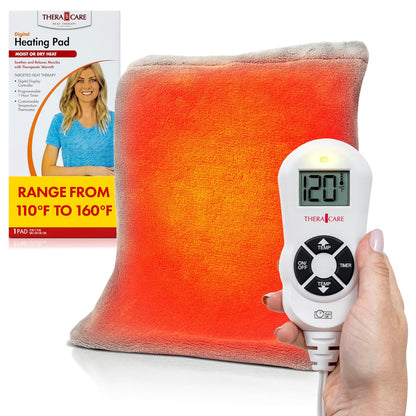 Deluxe Heating Pad Moist/Dry Heat Therapy