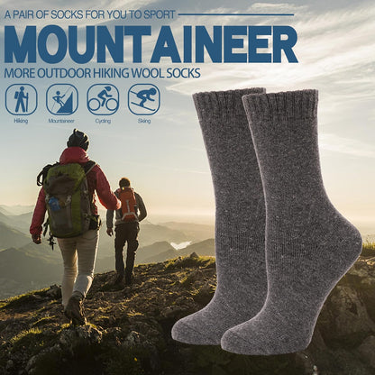 EBMORE Merino Wool Socks for Women Hiking Thermal Warm Winter Thick Boot Cozy Crew Comfy Work Socks for Ladies 5 Pairs