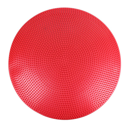 Cando-30-1870 CanDo Inflatable Balance Disc for Balance Training, Proprioception, Strengthening Lower Extremities, Posture, Back Pain, Stress Relief, Restlessness and Anxiety. Black, 14” Diameter