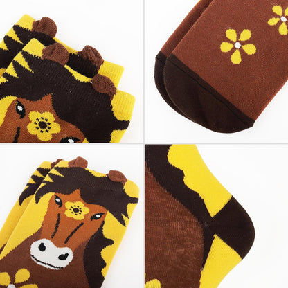 Jeasona Cute Cat Gifts for Women Animal Cat Socks Wife Mom Girlfriend Daughter