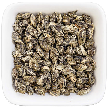 Tealyra | Jasmine Phoenix Pearls Loose Leaf Green Tea, 110g (4 oz)