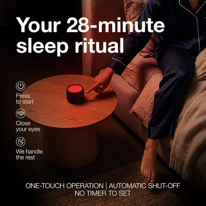 Helight Red Light Therapy Sleep Device – 630nm Pure Red Light Lamp Sleep Aid to Support Deep Relaxation – Rest Lamp Backed by Science for Adults & Kids Bedrooms