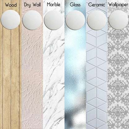 ProStoppr® Door Stoppers - Large 3.15" - Strong Adhesive Backing