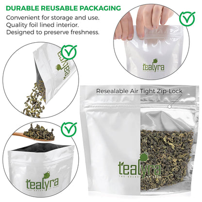 Tealyra | Pure Spearmint Loose Leaf Herbal Tea, 200g (7 oz)