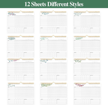 Habit Tracker Calendar- Daily, Weekly & Monthly Habit Tracker Journal